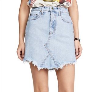 Nobody denim “the edge” skirt NWT